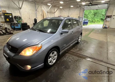 2008 Toyota Matrix Xr из США, поврежденный, VIN 2T1KR32E08C710803